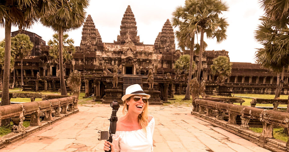 emma au Cambodge