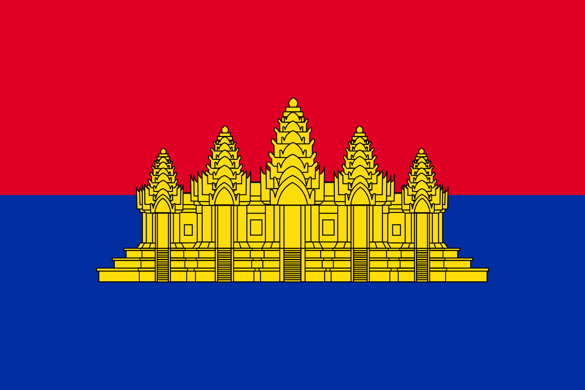 Quel est le drapeau du cambodge ? Destination Cambodge