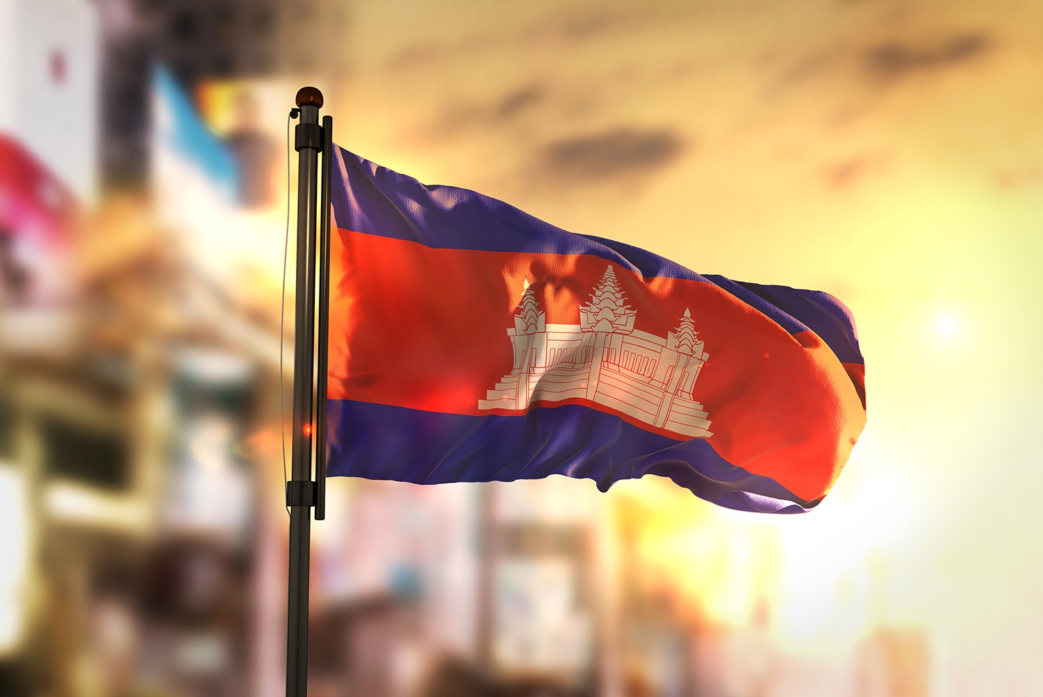 drapeau du cambodge