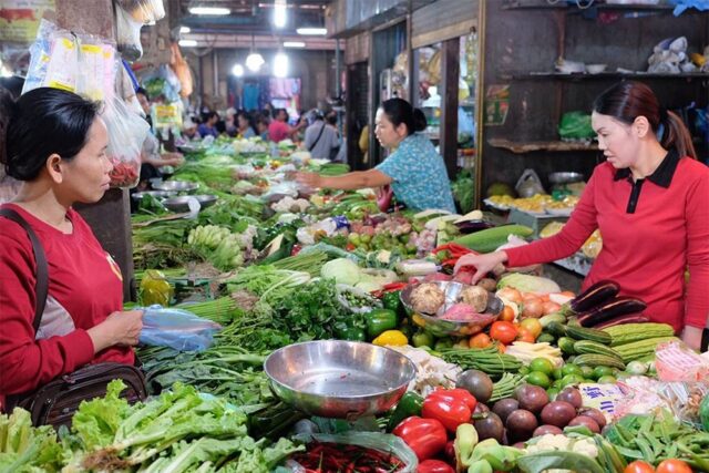 Le marché de Psah Chas