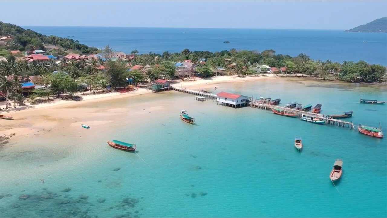 île de Koh rong Island au Cambodge