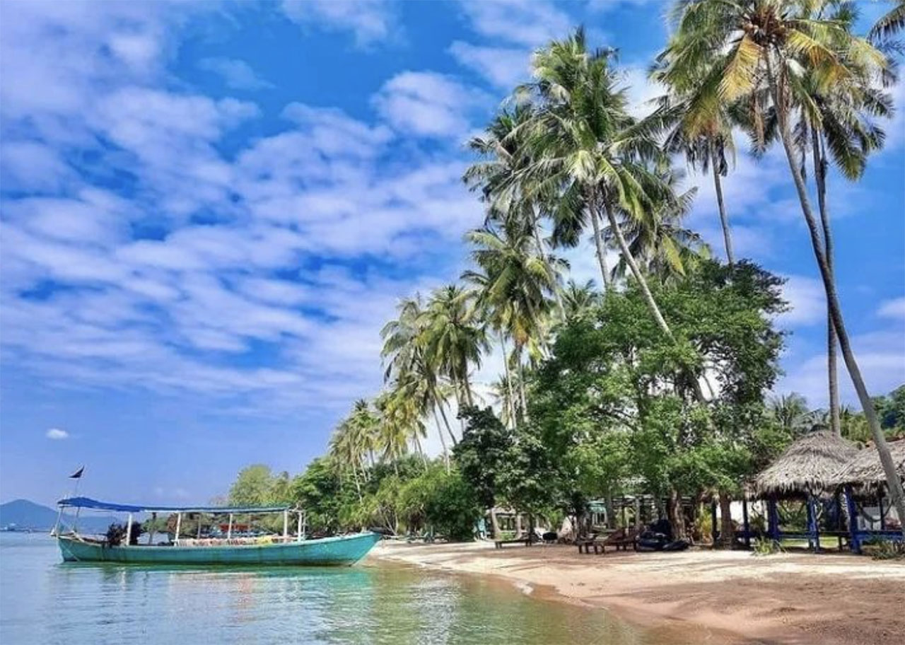 ile de koh tonsay au Cambodge