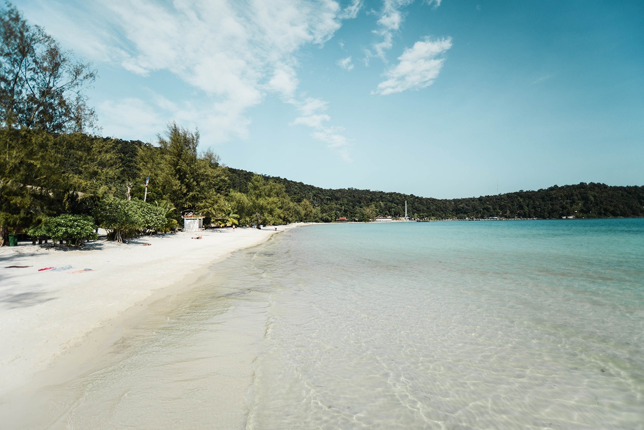 Plage de Koh Rong Sanloem au Cambodge