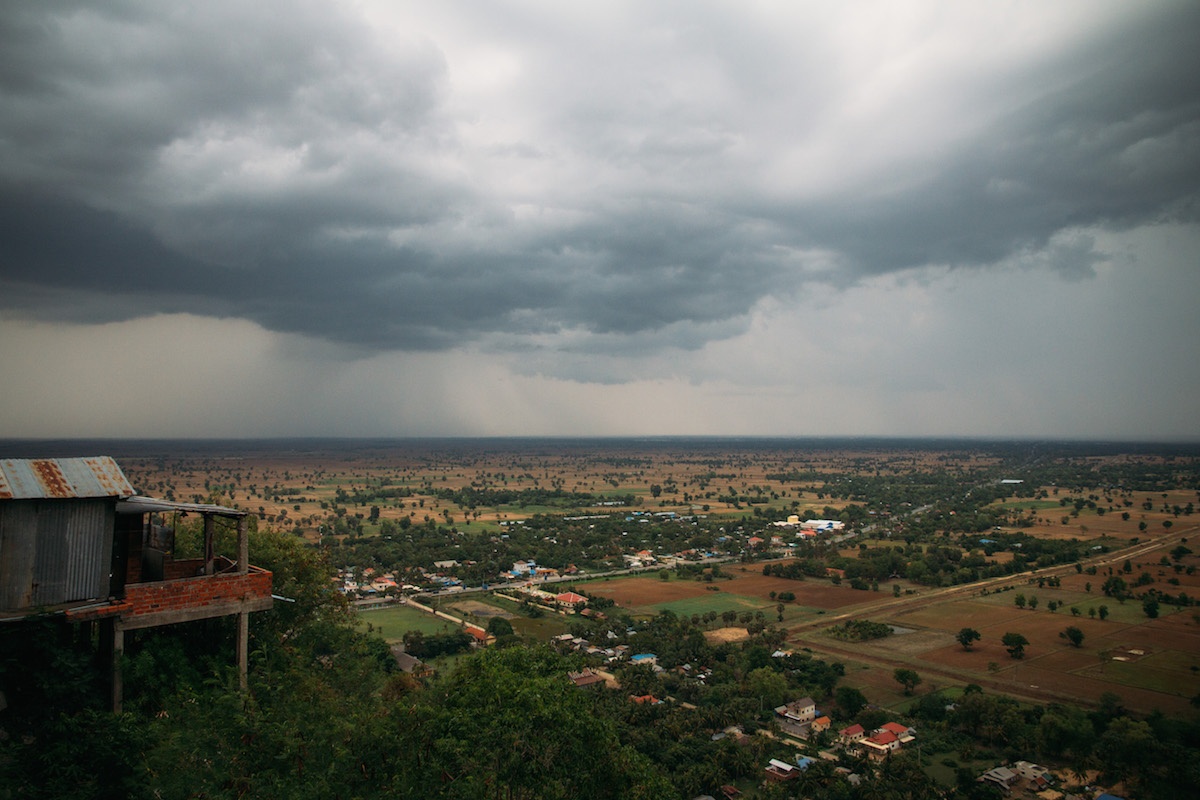 Vue depuis Phnom Sampov