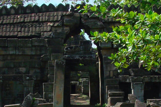Le temple de Wat Nokor Bachey