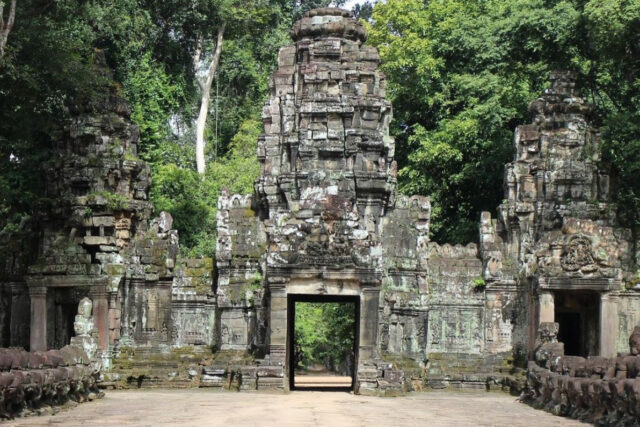 Le temple de Preah Khan Kompong Svay