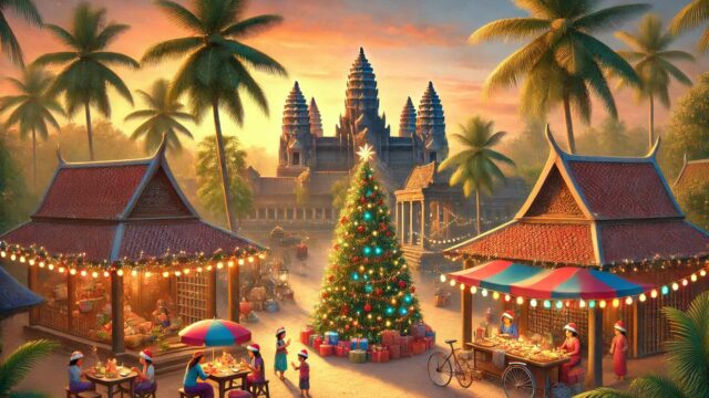 Noël au Cambodge