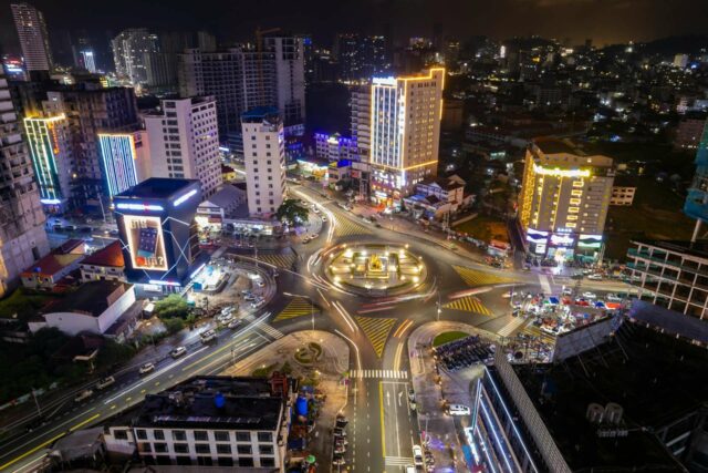 La ville de Sihanoukville